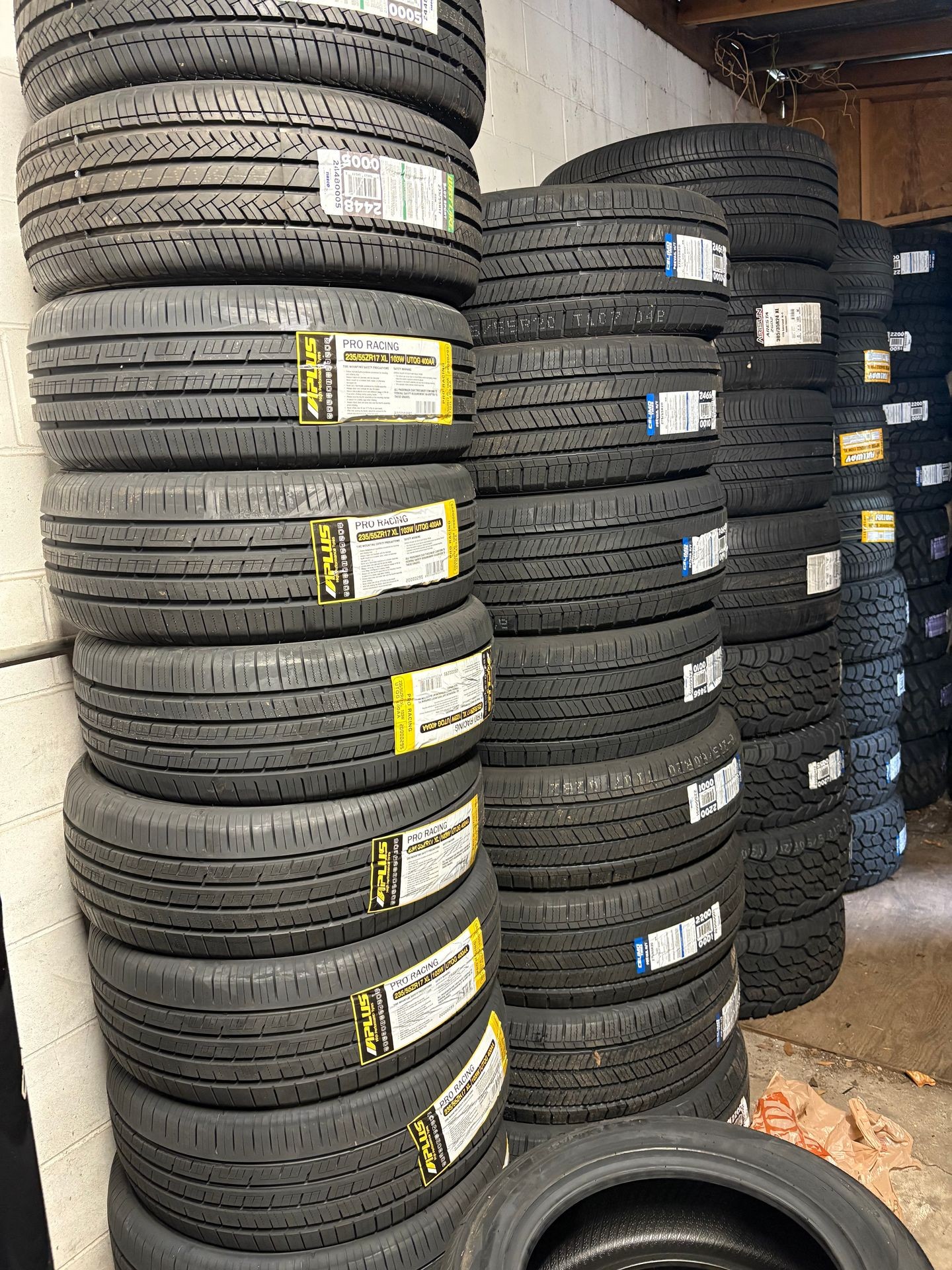 Comprehensive Tire Selection